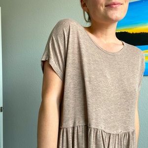 Slouchy Split Hem top